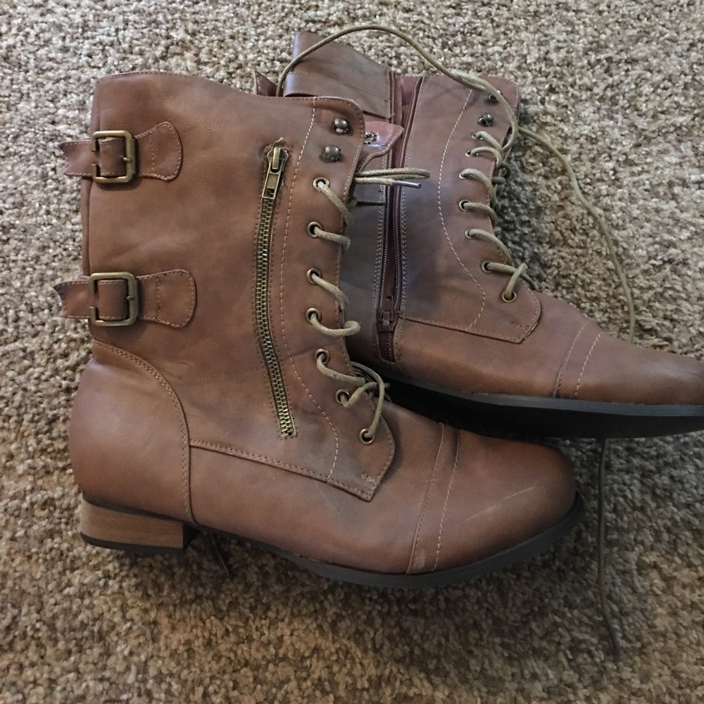 Brown boots